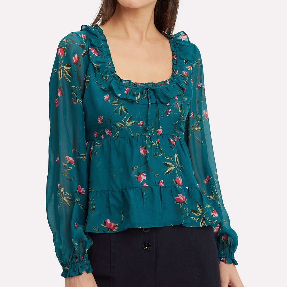 Intermix Johanna Floral Top
